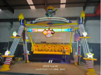 Manège de luxe Château, Attraction de parc d'attractions, Carrousel de fête foraine pour enfants, Chevalet rotatif LED pour fête foraine