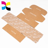 Dossiers carrés en carton ondulé recyclables avec logo personnalisé en gros, adaptés aux produits ménagers et au commerce électronique