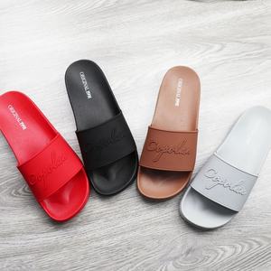 Pass ulaşmak testi yaz plaj <span class=keywords><strong>Spa</strong></span> havuzu Eva açık erkek terlikleri 3D Logo ile, OEM kişilik logosu lastik terlik sandalet Unisex - Product Image 2