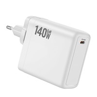 Chargeur GaN 140W avec prises EU, US, UK, AU, adaptateur secteur USB-C PD140W à charge rapide pour MacBook/15/S24, pour ordinateur portable et tablette