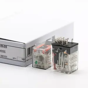 Relés de potencia en miniatura mron, Original de Japón, 14 pines, MY4N-GS, 24VDC, el mejor precio