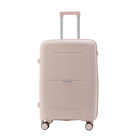 Valise de voyage à roulettes Spinner à la mode légère et durable de qualité supérieure/ensemble de 3 solutions de sac de chariot PP personnalisées