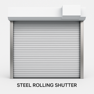 Cửa Chớp lăn chống cháy với thiết kế chống khói và cách nhiệt cho an toàn công nghiệp và thương mại - Product Image 2