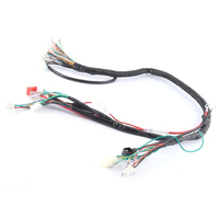 Harnais Hooha IATF16949 pour assemblage personnalisé, faisceau de câbles ATV, isolation PBT UL1007, cuivre nu, connecteur automobile 12V, 2M