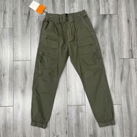 Celana Cargo Hip Hop BAWANGCHENG Laris Manis, Ukuran Besar, Anti Air, Anti Kusut, Cepat Kering, Bernapas, Kancing, Banyak Kantong