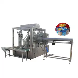 Fully Automatic Commercial Spout Pouch Filling And Sealing Machine Juice Pouch Milk Spout Pouch Filling Machine