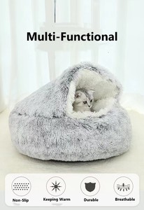 Novedad en Suministros Ecológicos para Mascotas Casa Cama Relajante Cueva para Gatos de Interior o Perros Pequeños - Product Image 5