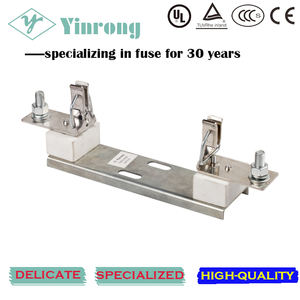 आकाशगंगा YRPV-250D 1000v 1500v 250a चांदी की प्लेटेड तांबे टर्मिनल ब्लॉक ieck एक प्रमाणित फ्यूज धारक आधार - Product Image 3