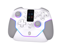 Manette de jeu sans fil 3 modes avec station de charge compatible avec Switch/iOS/Android/PC