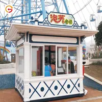 Manufacture custom outdoor shopping display candy kiosk