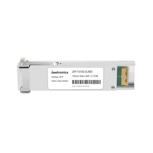 Compatible XFP 10Gbps ZR 1550nm SMF 60KM 80KM Duplex LC Optical Transceiver Module For Switch