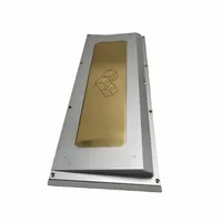Boîtier de clavier personnalisé en aluminium CNC 6063, laiton, cuivre, 60, 65, 75 %, avec anodisation, brossage, PVD, laque transparente