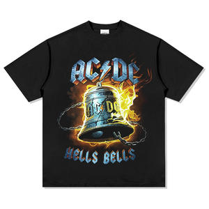 Wholesale Fashion Short Sleeve 100% Cotton High Quality Printing Oversized Drop Shoulder Vintage <strong>T</strong>-<strong>shirts</strong> for Men - Product Image 1