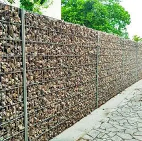 Kawat jala Las keranjang gabion kandang batu kotak gabion