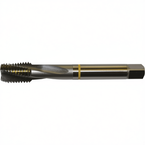 Macho de roscar estándar TA1471 sin recubrimiento, helicoidal de 15 grados para orificios ciegos, tolerancia 6H, machos y terrajas - Product Image 2