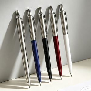 Bolígrafo de Metal de Acero Inoxidable de 1.0 mm, Venta de Fábrica, Bolígrafo de Lujo de Alta Calidad Parker con Logotipo Personalizado, Cuerpo Morado, Tinta Azul - Product Image 1