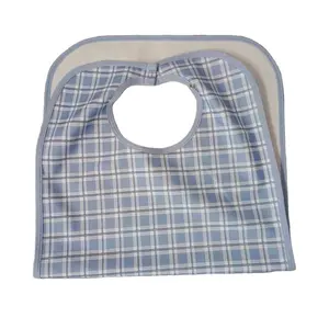 PVC Adult Bibs Clothing Protector Long Washable Reusable Bibs