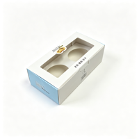 Boîte à tartelettes jetable en carton pour aliments, boîte de boulangerie, boîte à pain avec fenêtre – Vente en gros