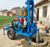 Máquina Perforadora de Agua Portátil Ligera y Pequeña, Mini Plataforma de Perforación de Pozos para Riego Agrícola