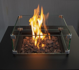 Rattan Furnitures Factory Direct Selling Hot Sale Modern Garden <strong>Table</strong> Top Portable <strong>Fire</strong> <strong>Pit</strong> - Product Image 4