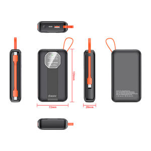 Produits tendances 2026 : <span class=keywords><strong>Powerbank</strong></span> portable 20000 mAh <span class=keywords><strong>PD</strong></span> <span class=keywords><strong>45W</strong></span> 19V pour ordinateur portable avec écran LED - Product Image 5
