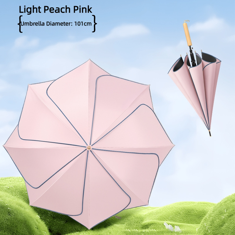 First Peach Powder-Wooden Straight Handle