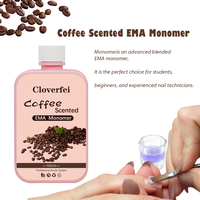 Monomère EMA liquide inodore personnalisé 500 ml parfum café pour ongles, marque privée, liquide acrylique pour ongles