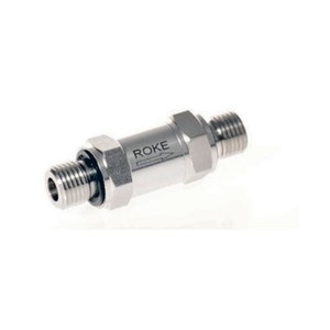 Válvula de Retención ROKE de Acero Inoxidable 316 con Rosca Externa, Función de Bloqueo de Disco Único de Paso Recto - Product Image 1