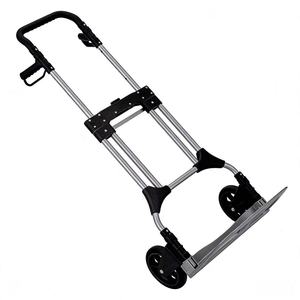 Heavy Duty <b>Folding</b> Aluminum Platform <b>Trolley</b> 200kg Industrial Cargo Dolly for Warehouse Moving - Product Image 5