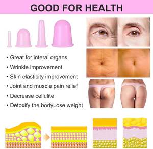 Dijual kualitas tinggi silikon bekam wajah terapi pijat ramah lingkungan nyaman bahan sehat aman untuk semua jenis kulit - Product Image 6