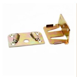 Connecteur de couvercle de lit Hw, épaisseur 1,8 mm, longueur 70 mm, acier laminé à froid galvanisé, moderne, simple, pour usage intérieur - Product Image 2
