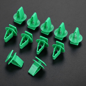 Green Plastic <b>Car</b> Body Trim <b>Clips</b> For Honda Accord Civic Fit Odyssey 8mm Fasteners - Product Image 3