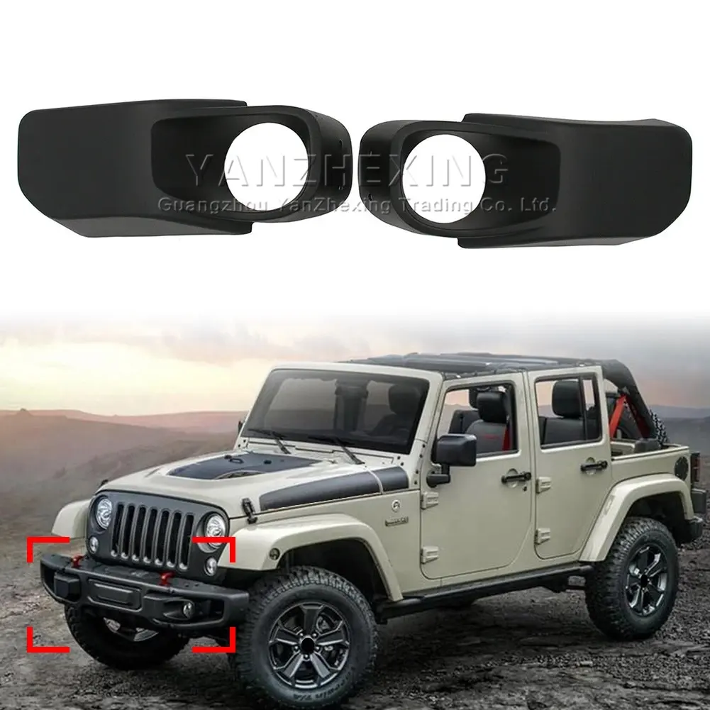 Penutup Lampu Kabut YZX 68231960 2AA 68231960 3AA untuk Jeep Wrangler 2013 2014 2015 2016 2017 2018