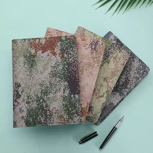 Cuaderno grande A4 al por mayor 160 páginas tela <span class=keywords><strong>Oxford</strong></span> diseño de camuflaje de tapa dura logotipo personalizable para la teoría de la educación escolar A5 - Product Image 2