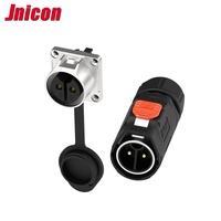 Connecteur d'alimentation Jnicon MJ24, courant maximal 50A, étanche IP67, connecteur de câble électrique pour batteries solaires et stockage
