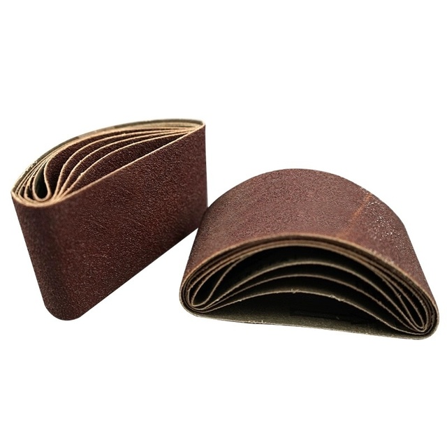 4x24 Inch Aluminum Oxide Sanding Belt 40-1000 Grit 610x100mm Portable Belt Sander Sanding Belt for Wood & Soft Metal Polishing