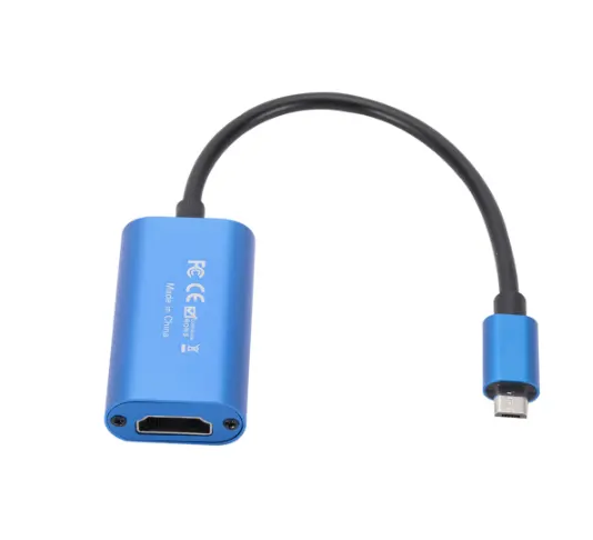 Thẻ Quay Video Micro USB Tương Thích HDMI Loại C HD 1080P Bộ Thu Video USB 3.0 Cho Máy Vi Tính Máy Quay Trò Chơi Ghi Hình Phát Trực Tiếp