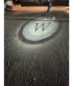 Custom Logo Gobo Projector Outdoor Waterproof IP67 HD <b>LED</b> Advertising <b>Light</b> for Storefront Signage <b>Bar</b> Club Hotel Wedding - Product Image 1