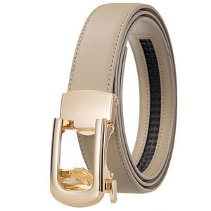 Ceintures pour femmes en cuir véritable de luxe sur mesure sans trous, vente en gros - Product Image 2