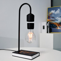 Plate-forme de lévitation flottante dispositif de lévitation magnétique ampoule LED Table en bois aimant de bureau lampe à lévitation