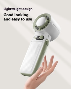 Mini ventilateur climatiseur portable rechargeable, ventilateur de refroidissement personnel à 200 vitesses - Product Image 6
