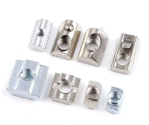 T type 4040 <span class=keywords><strong>3030</strong></span> 2020 élasticité boule à ressort écrou demi-rond pour profilé en aluminium - Product Image 2