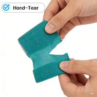 Bande de contention non tissée pour chevaux, 4 pouces x 5 yards, flexible et cohésive, pour le soutien des jambes équines