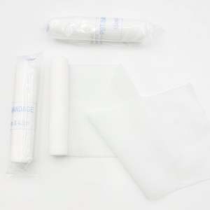 Di buona qualità cotone elastico Pbt conformante Stretch rotolo di garza fasciatura vendita monouso fornitura medicale - Product Image 6