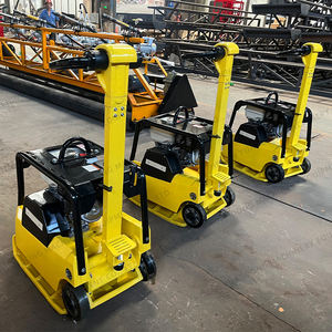 गर्म बिक्री डीजल प्रतिवर्ती कंपन प्लेट राम मिनी पेट्रोल 90 किलोग्राम भारी बागवानी मिट्टी कंपन प्लेट ग्राउंड कम्पेक्टर आपूर्तिकर्ता - Product Image 1