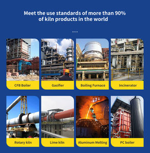 Argamassa refratária de cimento para forno, argamassa refratária com alto teor de alumina, argamassa refratária isolante para forno - Product Image 3