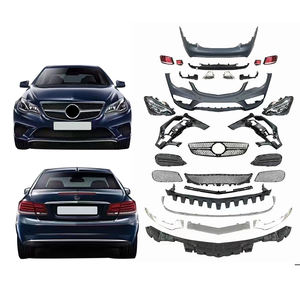 2009-2013 वर्ष ई क्लास W207 पुराने से नए C207 को 2014-2016 में अपग्रेड करें स्टाइल बॉडी किट बॉडी किट कार बॉडी पार्ट्स बंपर हेडलाइट्स - Product Image 2