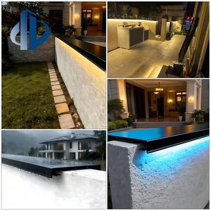 <span class=keywords><strong>Copertura</strong></span> per <span class=keywords><strong>Parapetto</strong></span> Prodotta in Fabbrica con Illuminazione Integrata e Scanalature, Bordo Antigoccia per <span class=keywords><strong>Balcone</strong></span> e <span class=keywords><strong>Copertura</strong></span> Protettiva - Product Image 3