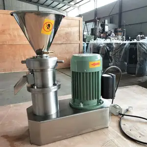 Safe Used Peanut Butter Making Machine With Gas/commercial Type Peanut Butter Machine/spice Grinding Machine