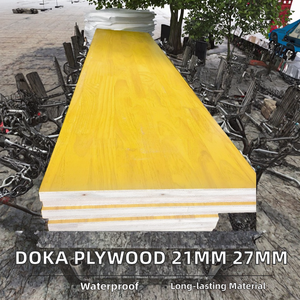 21mm 27mm 3m di lunghezza del pannello giallo di chiusura pannelli impiallacciatura cassaforma per la costruzione di <span class=keywords><strong>ponteggio</strong></span> per esterni modello di impalcatura - Product Image 2